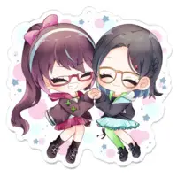 VTuber - Key Chain - Acrylic Key Chain Size-70 x 70 (mm)