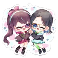 VTuber - Key Chain - Acrylic Key Chain Size-70 x 70 (mm)