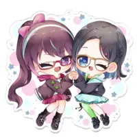 VTuber - Key Chain - Acrylic Key Chain Size-100 x 100 (mm)