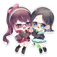 VTuber - Key Chain - Acrylic Key Chain Size-100 x 100 (mm)