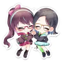 VTuber - Key Chain - Acrylic Key Chain Size-70 x 70 (mm)