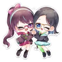 VTuber - Key Chain - Acrylic Key Chain Size-100 x 100 (mm)