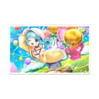 Yuzuno Ponzu - Badge - VTuber Size-100 x 100 (mm)