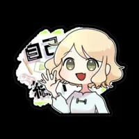 VTuber - Stickers Size-100 x 100 (mm)