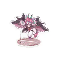 Sakuraga Iruku - Acrylic stand - VTuber Size-70x70mm