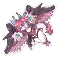 Sakuraga Iruku - Key Chain - Acrylic Key Chain - VTuber Size-100 (mm)