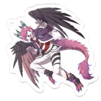 Sakuraga Iruku - Key Chain - Acrylic Key Chain - VTuber Size-50 x 50 (mm)