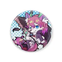 Sakuraga Iruku - Badge - VTuber Size-44mm