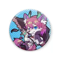 Sakuraga Iruku - Badge - VTuber Size-57mm