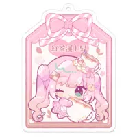 Amelie Kanon - Key Chain - Acrylic Key Chain - VTuber Size-70 x 70 (mm) (Random Item)