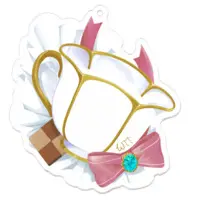 Amelie Kanon - Key Chain - Acrylic Key Chain - VTuber Size-70 x 70 (mm)