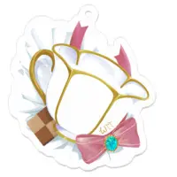 Amelie Kanon - Key Chain - Acrylic Key Chain - VTuber Size-50 x 50 (mm)