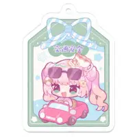 Amelie Kanon - Key Chain - Acrylic Key Chain - VTuber Size-50 x 50 (mm)