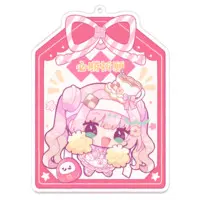 Amelie Kanon - Key Chain - Acrylic Key Chain - VTuber Size-100 x 100 (mm)