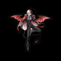 Hiura Shoi - Stickers - VTuber Size-100 x 100 (mm)