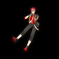 Hiura Shoi - Stickers - VTuber Size-100 x 100 (mm)