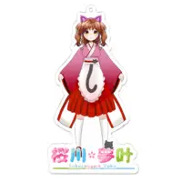 Sakuragawa Yuka - Key Chain - Acrylic Key Chain - VTuber Size-100 x 100 (mm)