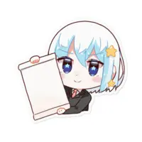 VTuber - Stickers Size-100 x 100 (mm)