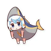 VTuber - Stickers Size-100 x 100 (mm)
