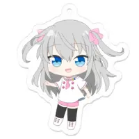 Ushio - Key Chain - Acrylic Key Chain - VTuber Size-50 x 50 (mm)