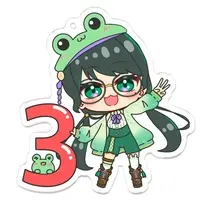 Utaama Kerona - Acrylic Key Chain - Key Chain - VTuber