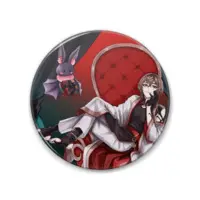 Rin Kouga - Badge - VTuber Size-88mm