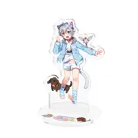 Ginziro - Acrylic stand - VTuber Size-70x70mm