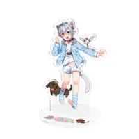 Ginziro - Acrylic stand - VTuber Size-100x100mm