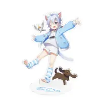 Ginziro - Acrylic stand - VTuber Size-160x160mm