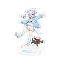 Ginziro - Acrylic stand - VTuber Size-70x70mm