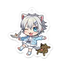 Ginziro - Acrylic Key Chain - Key Chain - VTuber