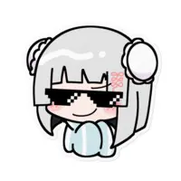VTuber - Stickers Size-100 x 100 (mm)