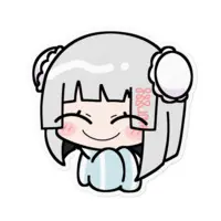 VTuber - Stickers Size-100 x 100 (mm)