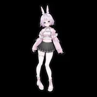 VTuber - Stickers Size-160 x 160 (mm)