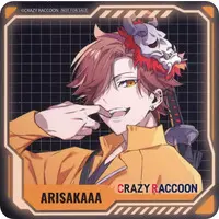 Arisakaaa - Tableware - Coaster - Crazy Raccoon