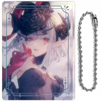 Elu - Acrylic Block - Key Chain - Nijisanji
