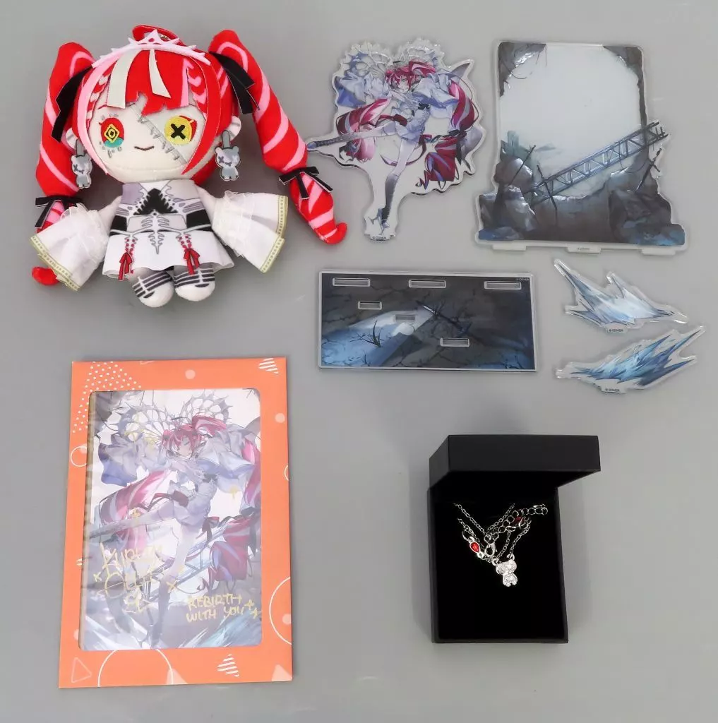 Kureiji Ollie - Acrylic Diorama Stand - Postcard - Plush - Acrylic stand - hololive