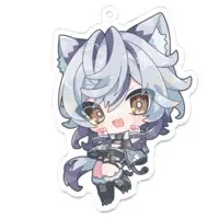 よみろん - Key Chain - Acrylic Key Chain - VTuber Size-70 x 70 (mm)