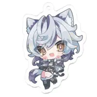 よみろん - Key Chain - Acrylic Key Chain - VTuber Size-50 x 50 (mm)