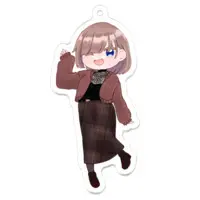 Miduki Mayoi - Key Chain - Acrylic Key Chain - VTuber Size-70 x 70 (mm)