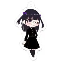 м＠猫 - Key Chain - Acrylic Key Chain - VTuber Size-50 x 50 (mm)