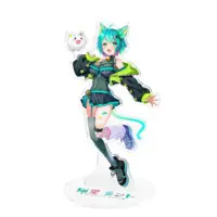 Nekoboshi Mint - Acrylic stand - VTuber Size-160x160mm