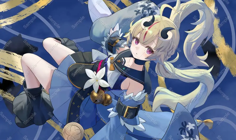 Kurusu Matsurika - Mouse Pad - Desk Mat - VTuber