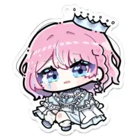 Amane Namida - Key Chain - Acrylic Key Chain - VTuber Size-70 x 70 (mm)