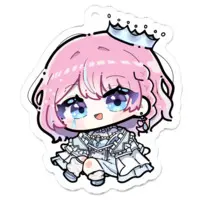 Amane Namida - Key Chain - Acrylic Key Chain - VTuber Size-50 x 50 (mm)
