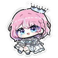 Amane Namida - Key Chain - Acrylic Key Chain - VTuber Size-70 x 70 (mm)