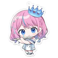 Amane Namida - Key Chain - Acrylic Key Chain - VTuber Size-70 x 70 (mm)
