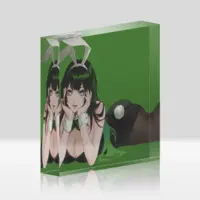Kozuki Wooser - Acrylic Block - VTuber Size-100x100mm