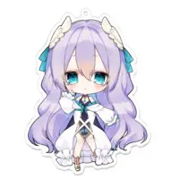 Amau Meiko - Key Chain - Acrylic Key Chain - VTuber Size-100 x 100 (mm)