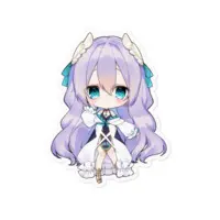 Amau Meiko - Stickers - VTuber Size-100 x 100 (mm)